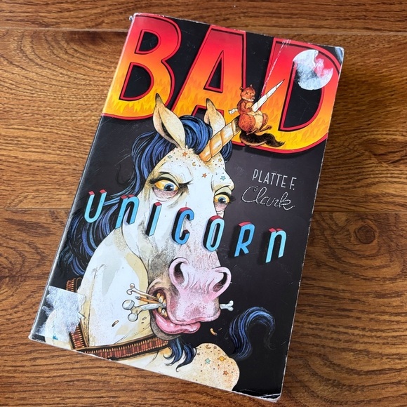 Bad Unicorn by: Plate F. Clark paperback book - Picture 1 of 3
